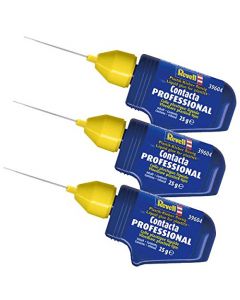 Revell 39604 Contacta Professional Glue 25g TRIPLE PACK