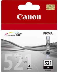 Canon CLI-521 Black Ink Cartridge - 2933B001