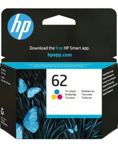 HP 62 Colour Ink Cartridge - C2P06AE