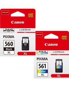 Canon 560 / 561 & 560XL / 561XL Black & Colour Ink Cartridges