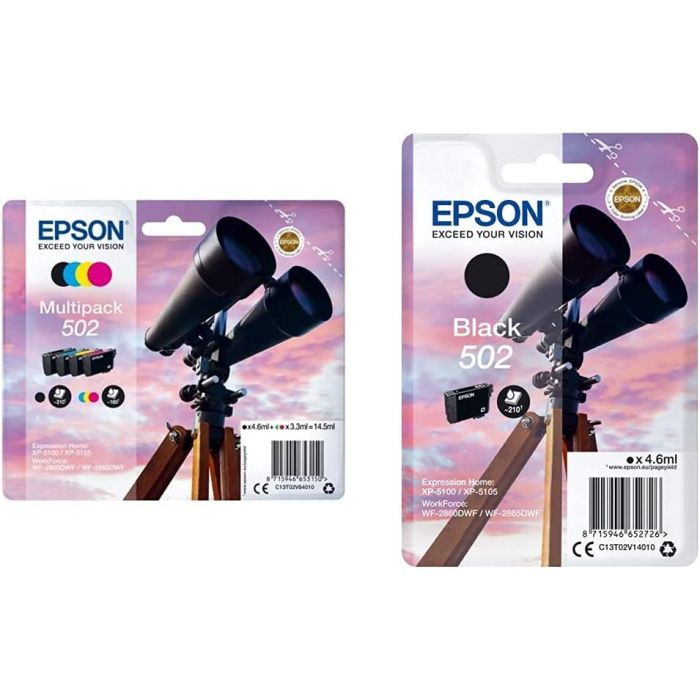 Epson 502 Ink Cartridges