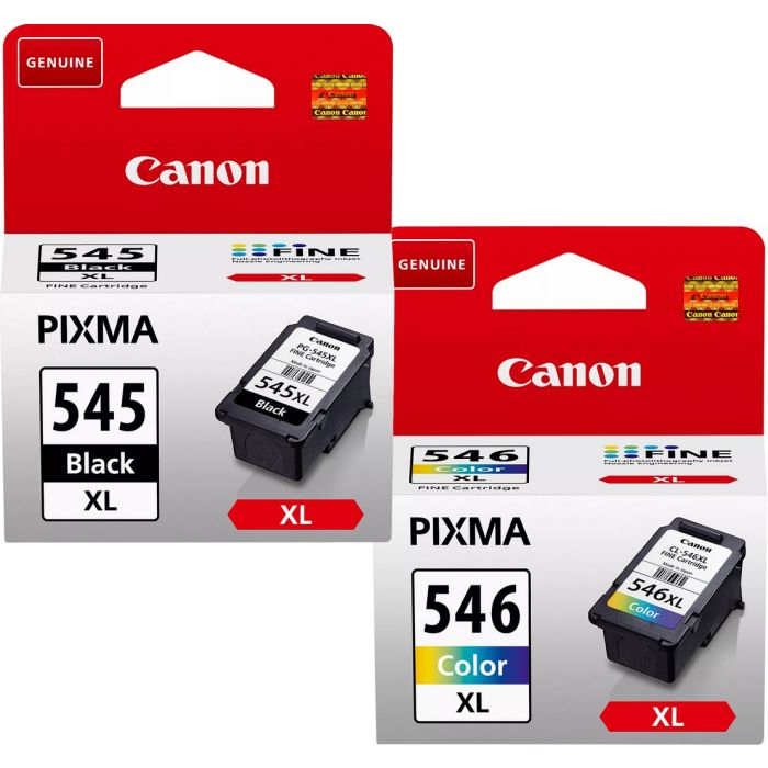 545XL 546XL High Yield Ink Cartridges Compatible for Canon 545 546