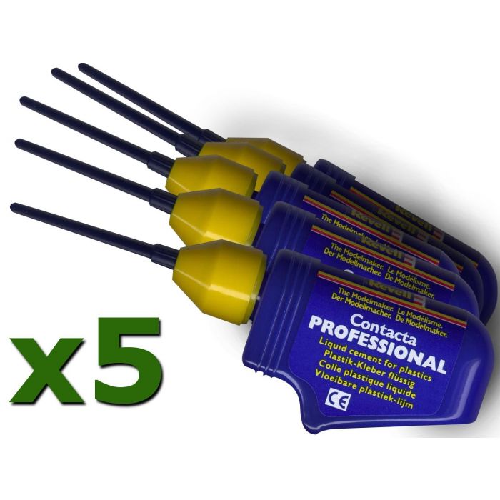Revell 39604 Contacta Professional Glue 25g FIVE PACK